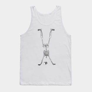 Phalanx Stand - Halloween Party Skeleton Tank Top